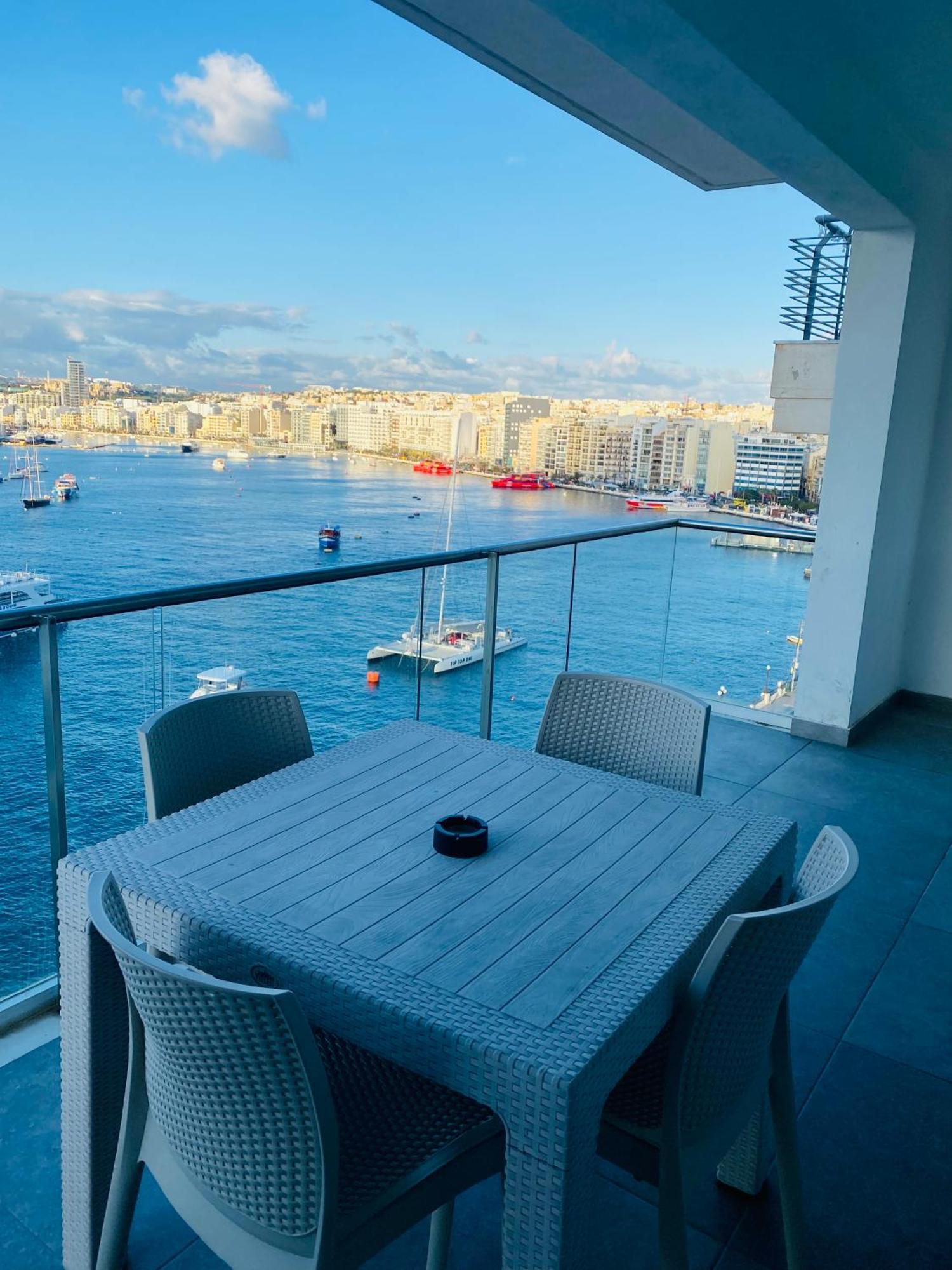 Sliema Seaview & Seafront- Apt 9, 49 Tigne Point Mansions Luaran gambar